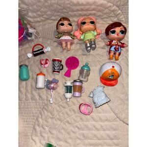 LOL Surprise Dolls Lot 3 Dolls Accessories Toy Bundle